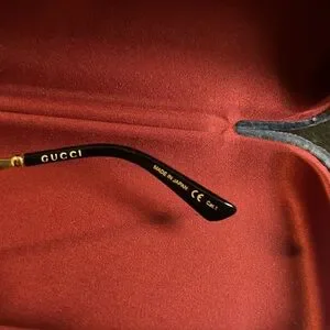 Gucci | Accessories | Gucci Sunglasses Black Gold Gg592sk 00  display picture 3